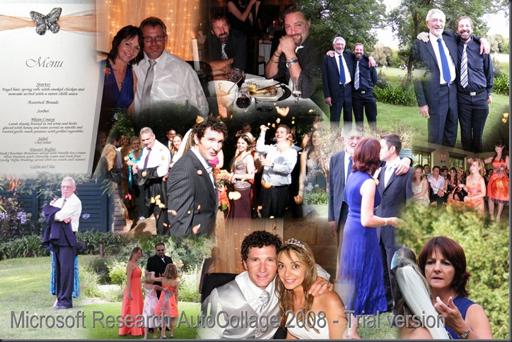 Taz Wedding Collage